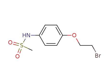 N-[4-(2-bromoethoxy)-phenyl]-methansulfonamide