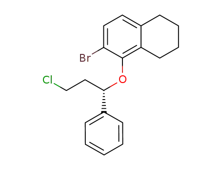 6-Bromo-5-((S)-3-chloro-1-phenyl-propoxy)-1,2,3,4-tetrahydro-naphthalene