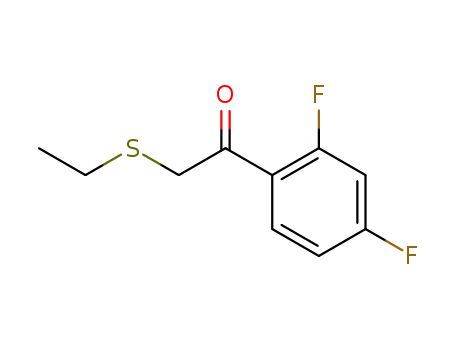 2',4'-difluoro-α-(ethylthio)acetophenone