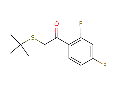 2-(tert-butylthio)-2',4'-difluoroacetophenone