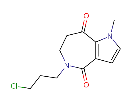 5-(3-chloropropyl)-1-methyl-1,4,5,6,7,8-hexahydro-pyrrolo[3,2-c]azepine-4,8-dione