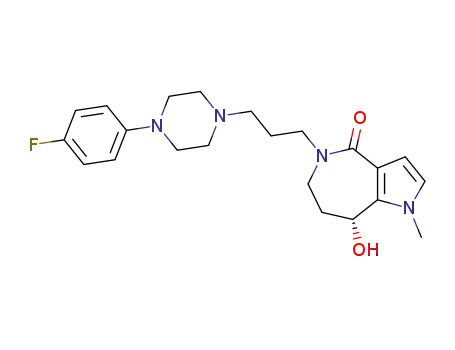 (+)-5-[3-[4-(4-fluorophenyl)piperazin-1-yl]propyl]-8-hydroxy-1-methyl-1,4,5,6,7,8-hexahydropyrrolo[3,2-c]azepin-4-one