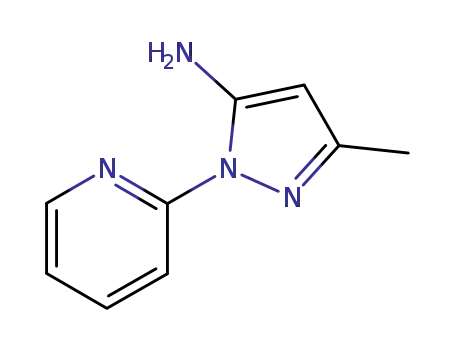 1H-Pyrazol-5-amine,3-methyl-1-(2-pyridinyl)-