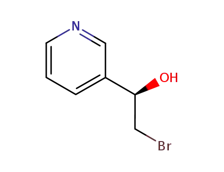 (1R)-2-bromo-1-(3-pyridinyl)-1-ethanol