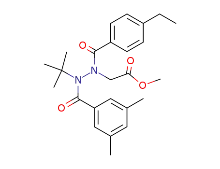 [N'-tert-butyl-N'-(3,5-dimethyl-benzoyl)-N-(4-ethyl-benzoyl)-hydrazino]-acetic acid methyl ester