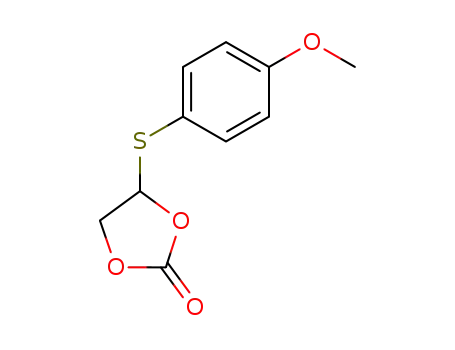 4-(p-methoxyphenylthio)-1,3-dioxolan-2-one
