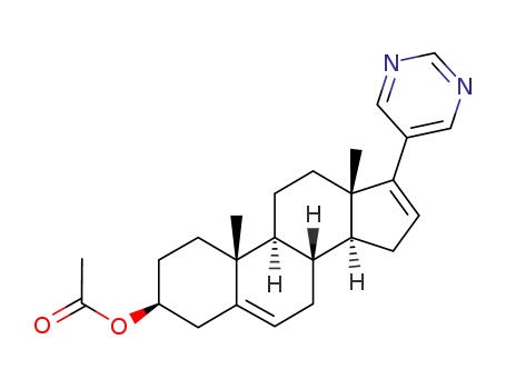 3β-acetoxy-17-(pyrimidin-5-yl)androsta-5,16-diene