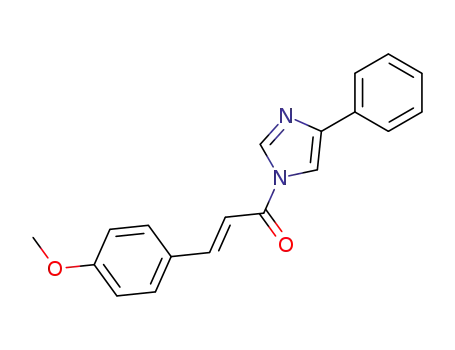 1-[(2E)-3-(4-methoxyphenyl)-1-oxo-2-propenyl]-4-phenyl-1H-imidazole