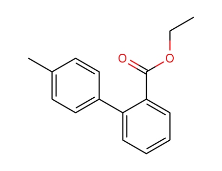 Molecular Structure of 143573-45-9 ([1,1'-Biphenyl]-2-carboxylic acid, 4'-methyl-, ethyl ester)