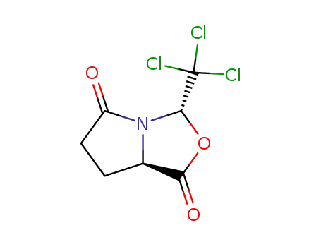 (2S,5R)-2-trichloromethyl-1-aza-3-oxabicyclo[3.3.0]octane-4,8-dione