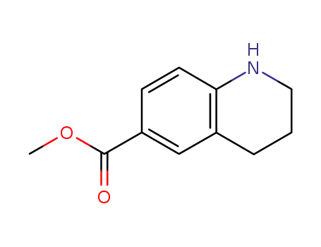 1,2,3,4-TETRAHYDRO-QUINOLINE-6-CARBOXYLIC ACID METHYL ESTERCAS