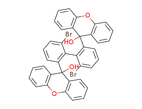 6,6'-dibromo-2,2'-bis(9-hydroxyxanthen-9-yl)biphenyl