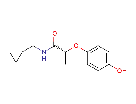 N-cyclopropylmethyl-2-(4-hydroxy-phenoxy)-propionamide