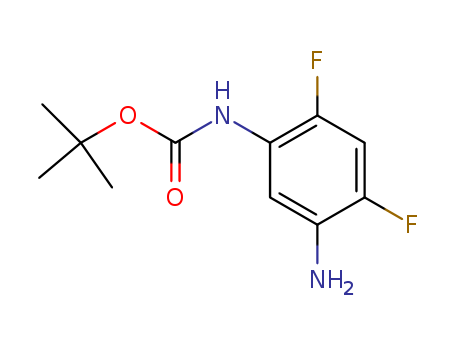 Carbamic acid, (5-amino-2,4-difluorophenyl)-, 1,1-dimethylethyl ester