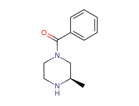 Molecular Structure of 357263-39-9 ((R)-2-METHYL-4-BENZOYLPIPERAZINE)