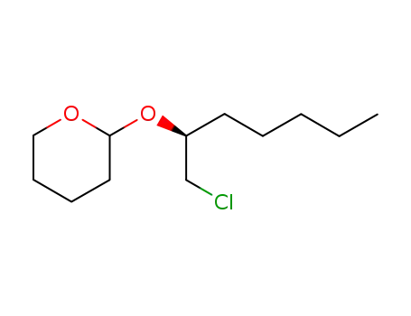 2-((1-chloroheptan-2-yl)oxy)tetrahydro-2H-pyran