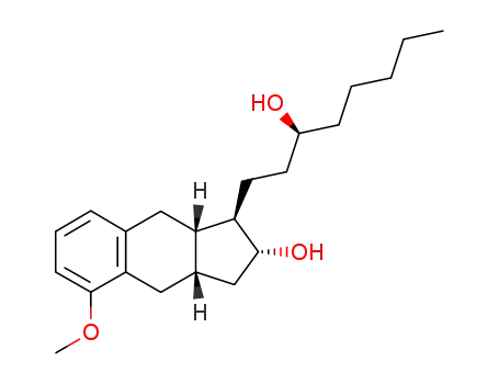 (1R,2R,3aS,9aS)-1-[(3S)-3-hydroxyoctyl]-5-methoxy-2,3,3a,4,9,9a-hexahydro-1H-cyclopenta[b]naphthalen-2-ol