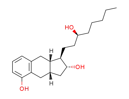 (1R,2R,3aS,9aS)-1-((S)-3-hydroxyoctyl)-2,3,3a,4,9,9a-hexahydro-1H-cyclopenta[b]naphthalene-2,5-diol