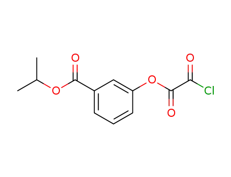 3-chlorooxalyloxy-benzoic acid isopropyl ester