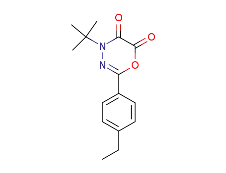 4-tert-butyl-2-(4-ethylphenyl)-4H-1,3,4-oxadiazine-5,6-dione