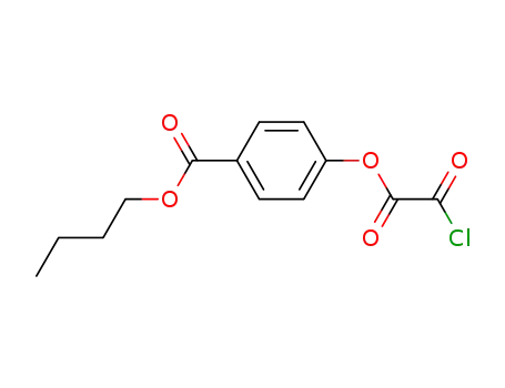 4-chlorooxalyloxy-benzoic acid butyl ester