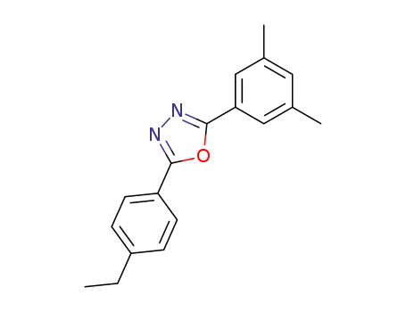 2-(3,5-dimethyl)-phenyl-5-(4-ethylphenyl)-1,3,4-oxadiazole