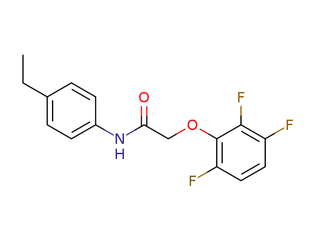 N-(4-ethyl-phenyl)-2-(2,3,6-trifluoro-phenoxy)-acetamide