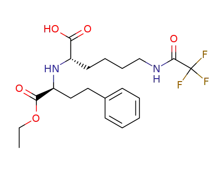 Benzenebutanoic acid, a-[[(1S)-1-carboxy-5-[(2,2,2-trifluoroacetyl)amino]pentyl]amino]-,1-ethyl ester, (aS)-
