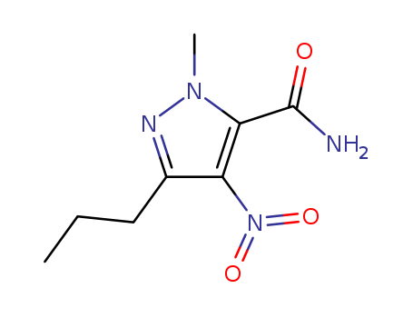 1-Methyl-4-nitro-3-propyl-(1H)-pyrazole-5-carboxamide
 manufacture