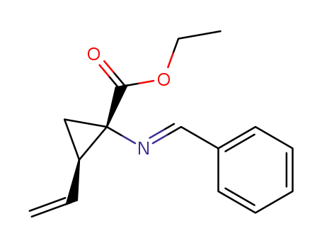 (1S,2R)-1-{[1-Phenyl-meth-(E)-ylidene]-amino}-2-vinyl-cyclopropanecarboxylic acid ethyl ester