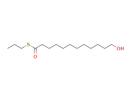 12-hydroxy-dodecanethioic acid S-propyl ester