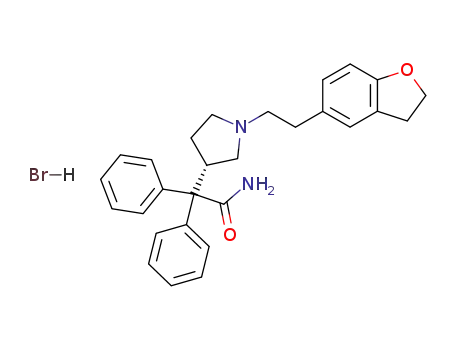 (S)-darifenacin hydrobromide