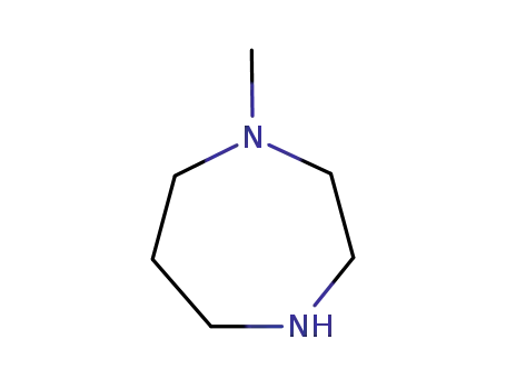 Molecular Structure of 4318-37-0 (N-Methylhomopiperazine)