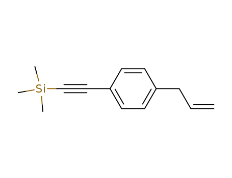 (4-allylphenylethynyl)trimethylsilane