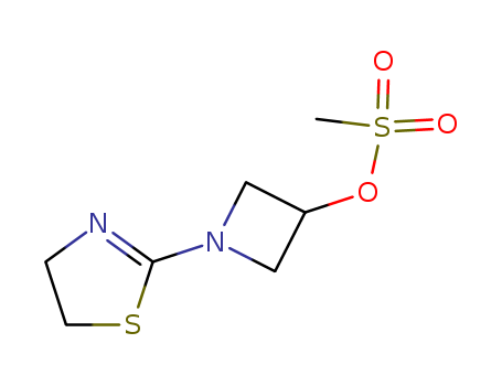 3-Azetidinol, 1-(4,5-dihydro-2-thiazolyl)-, methanesulfonate (ester)
