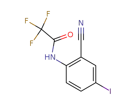 N-(2-cyano-4-iodo-phenyl)-2,2,2-trifluoro-acetamide