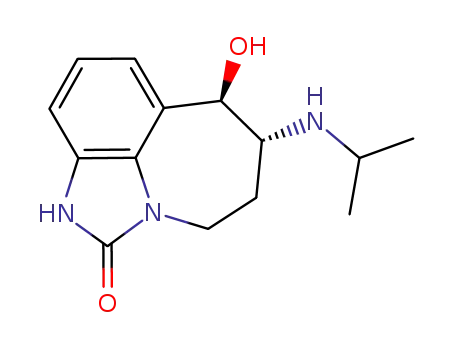 (6R,7R)-4,5,6,7-tetrahydro-7-hydroxy-6-[(1-methylethyl)amino]imidazo[4,5,1-jk][1]benzazepin-2(1H)-one