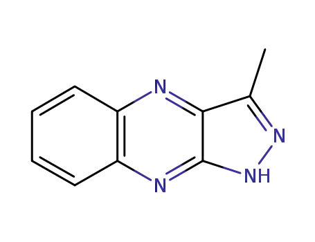 Molecular Structure of 374553-37-4 (1H-Pyrazolo[3,4-b]quinoxaline,3-methyl-(9CI))