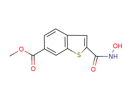 2-hydroxycarbamoyl-benzo[b]thiophene-6-carboxylic acid methyl ester