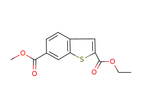 O2-ethyl O6-methyl benzothiophene-2,6-dicarboxylate