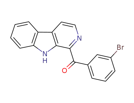 (3-Bromophenyl)(9H-beta-carbolin-1-yl)methanone