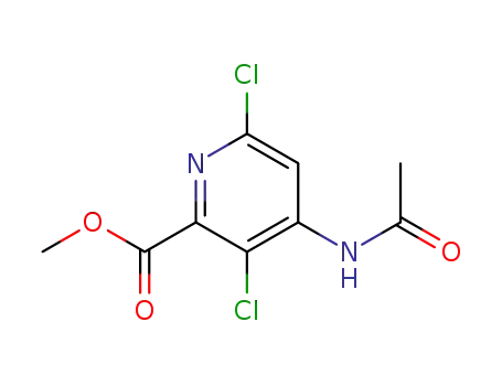 methyl 4-(acetylamino)-3,6-dichloropyridine-2-carboxylate