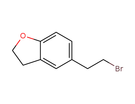 Molecular Structure of 127264-14-6 (5-(2-Bromoethyl)-2,3-dihydrobenzofuran)