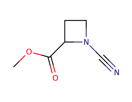 methyl 1-cyano-2-azetidinecarboxylate