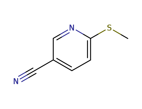 3-Pyridinecarbonitrile,6-(methylthio)-(9CI)