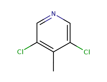 Molecular Structure of 100868-46-0 (3,5-Dichloro-4-Picoline)