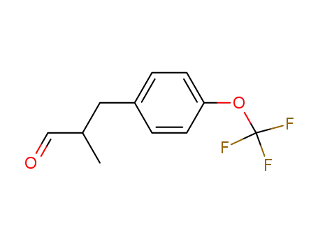 2-methyl-3-(4-trifluoromethoxyphenyl)propanal