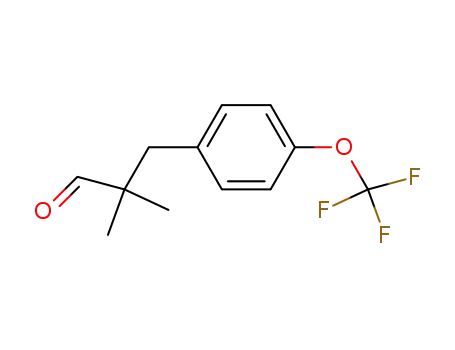 2,2-dimethyl-3-(4-trifluoromethoxyphenyl)propanal