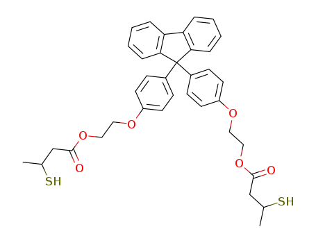 9,9-bis{4-(3-mercaptobutyloyloxyethoxy)phenyl}fluorene