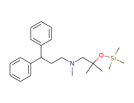 2,N-dimethyl-2-(trimethylsilyloxy)-N-(3,3-diphenylpropyl)-1-propanamine